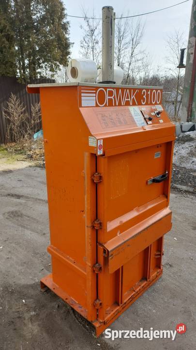 Belownica prasa do foli kartonów makulatury Drzewica sprzedam