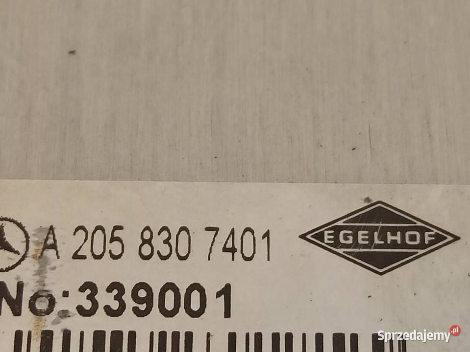 MERCEDES W205 ZAWÓR KLIMATYZACJI A2058307401 osobowe