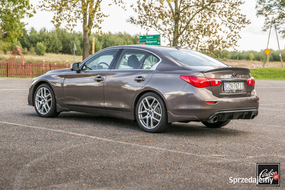 Infiniti Q50 hybrid 2014 AWD niski przebieg Rogowo