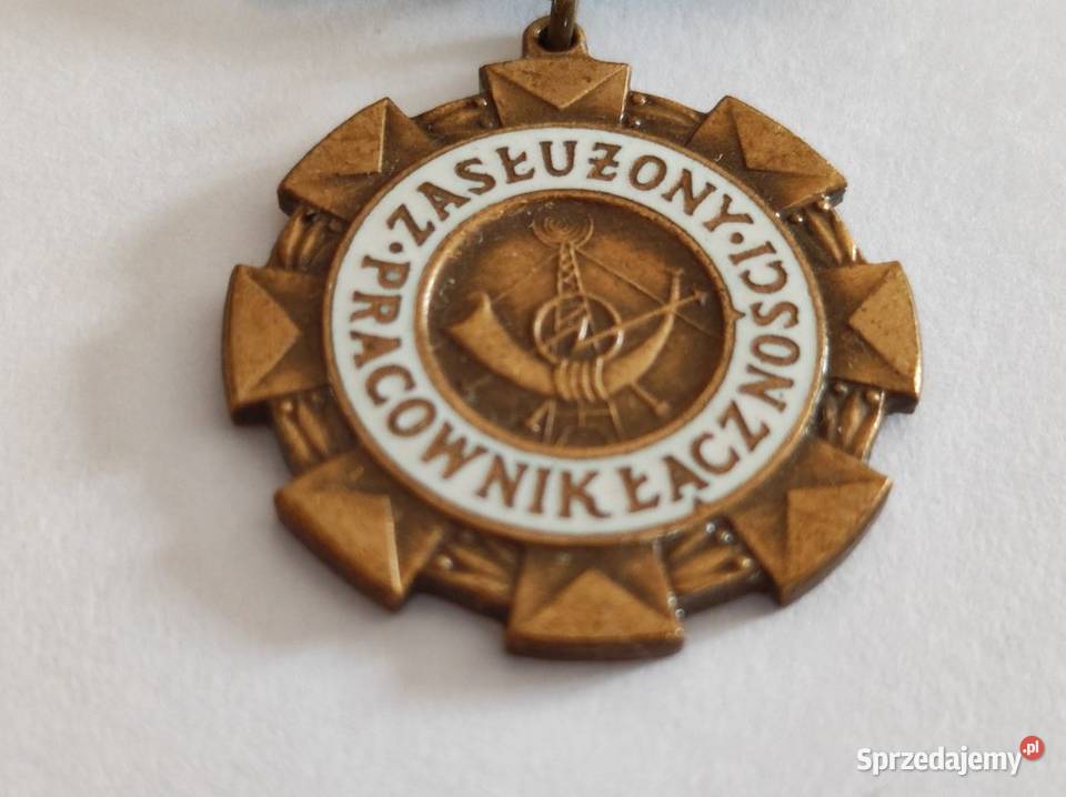 Zasłużony Pracownik Łączności odznaka złota Kielce