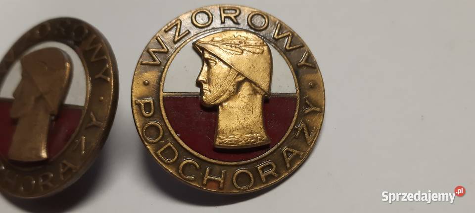 Brązowa Odznaka Wzorowy Podchorąży 3 sztuki Pozostałe mazowieckie Warszawa