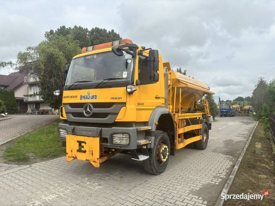 MERCEDES Axor 1829 4x4 2012 Piaskarka solarka 9000kg Ropczyce