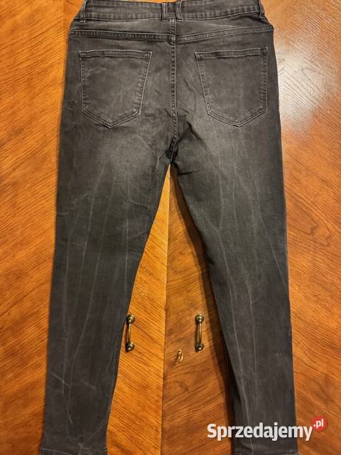 Jeansy męskie SM czarne Carry bawełna ze Częstochowa