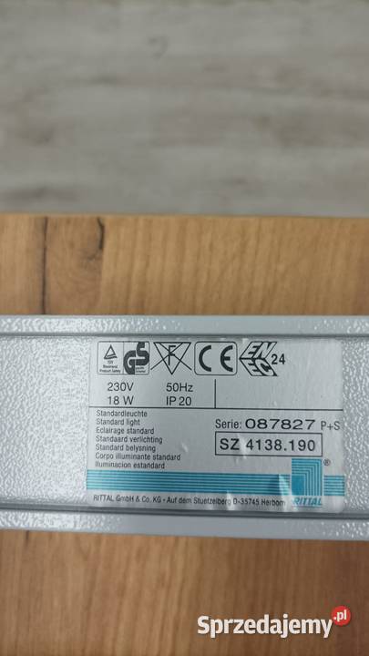 Lampa do Szaf sterowniczych Rittal SZ 4138190 dolnośląskie Leśna