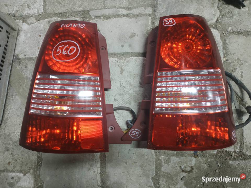 KIA PICANTO I LAMPA PRAWA LEWA Byków