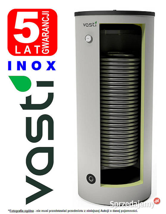 Zasobnik CWU INOX VASTI 1000 L z 1 x Wężow do Koszęcin