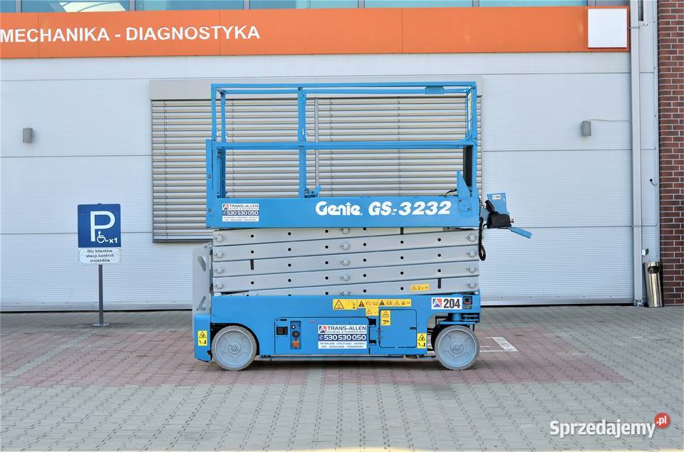 Podnośnik nożycowy GENIE GS 3232 204 sprzedam