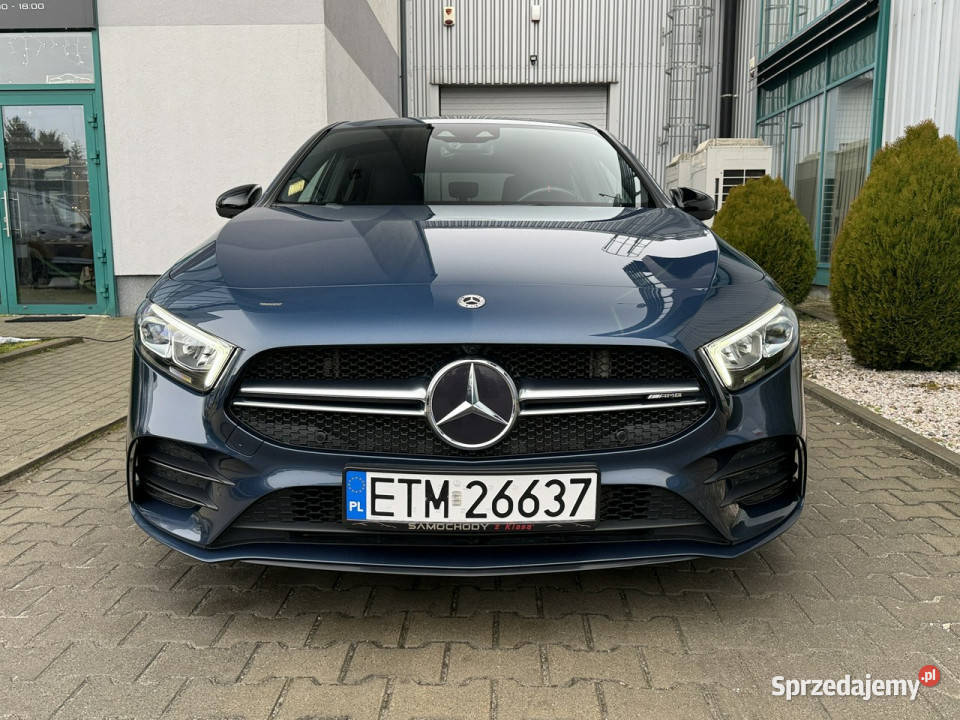 Mercedes A 35 AMG Bezwypadkowy Salon Polska asystent pasa ruchu