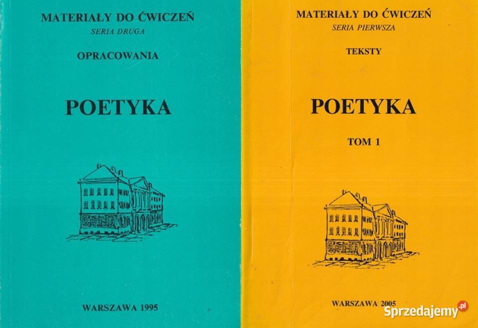Poetyka Materiały do ćwiczeń Teksty i Sandomierz