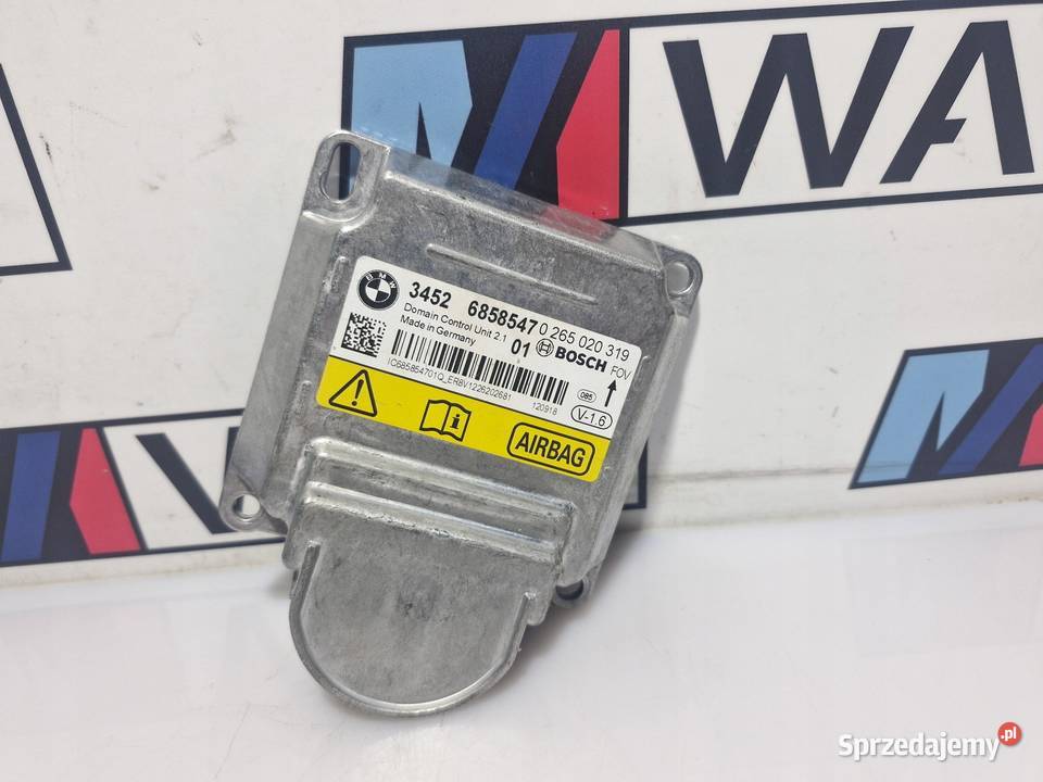BMW F25 MODUŁ STEROWNIK SENSOR PODUSZEK AIRBAG