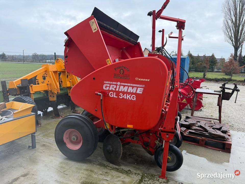 Sadzarka do ziemniaków Grimme GL 34 2002 r 4x75 Dziewierzewo