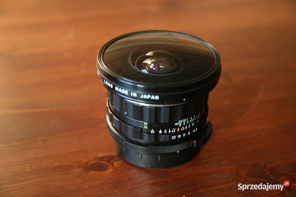 Obiektyw Takumar Fish Eye do Pentax 67 Mrzygłód
