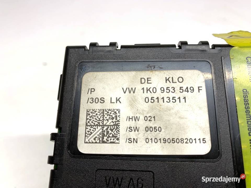 MODUŁ KĄTA SKRĘTU SKODA OCTAVIA II 1K0953549F