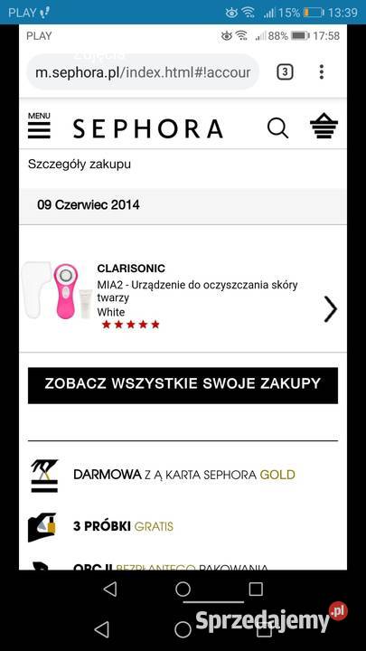 Szczoteczka do twarzy Clarisonic Kraków