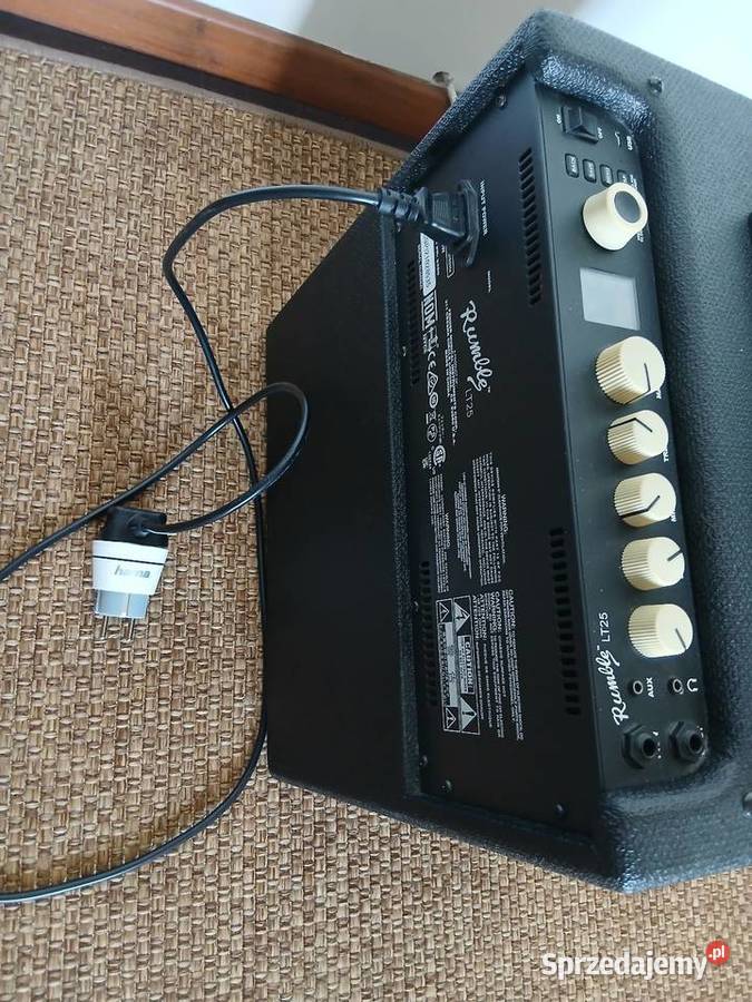 Wzmacniacz basowy elktroakustyczny Fender Ełk