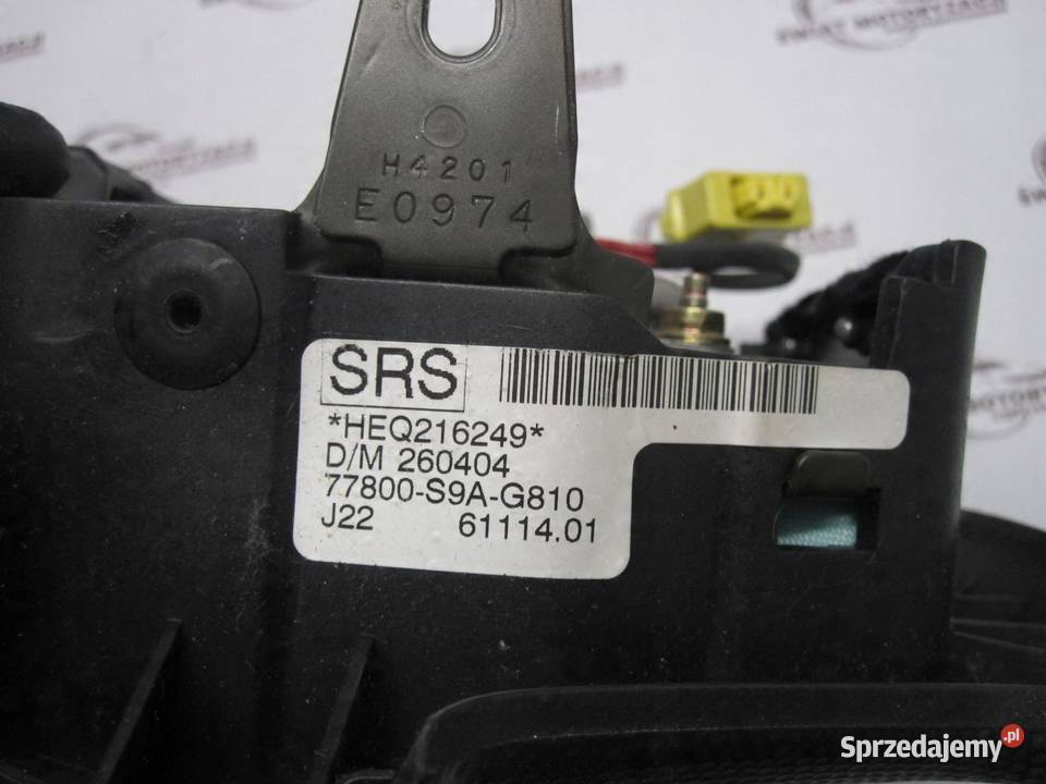 HONDA CRV II 04r AIRBAG poduszka kierowcy osobowe