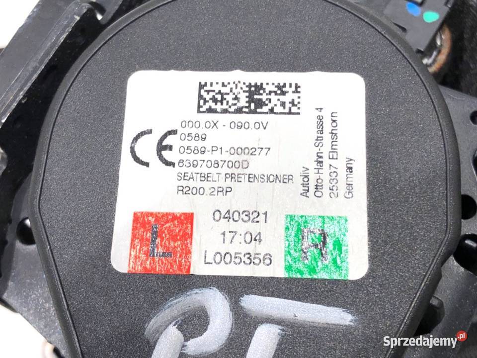 PAS BEZPIECZEŃSTWA KOMPLET MPAKIET BMW G30