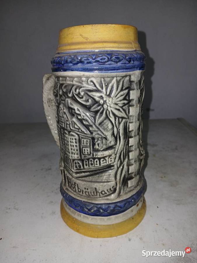 duży kufel Frauenche Hofbruhaus 901 Gorzkowice sprzedam