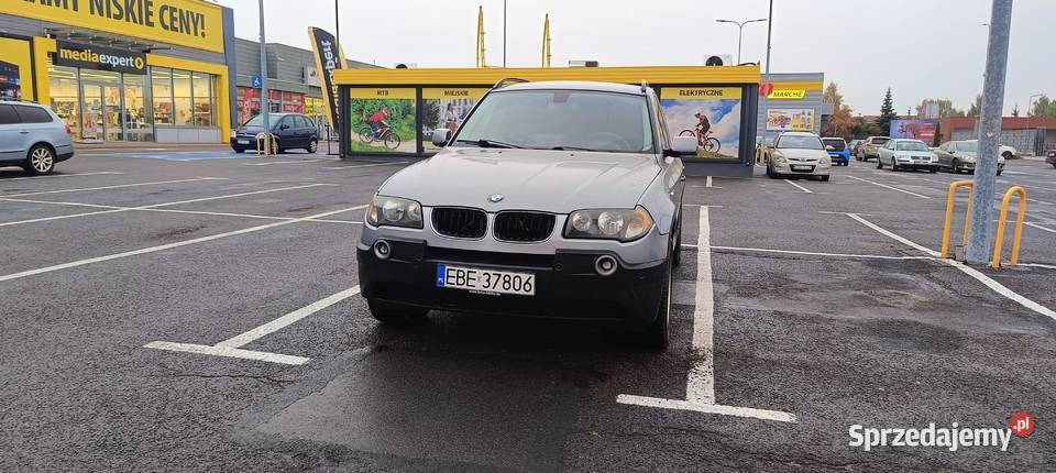 BMW X3 20 D 4x4 150 X3 łódzkie