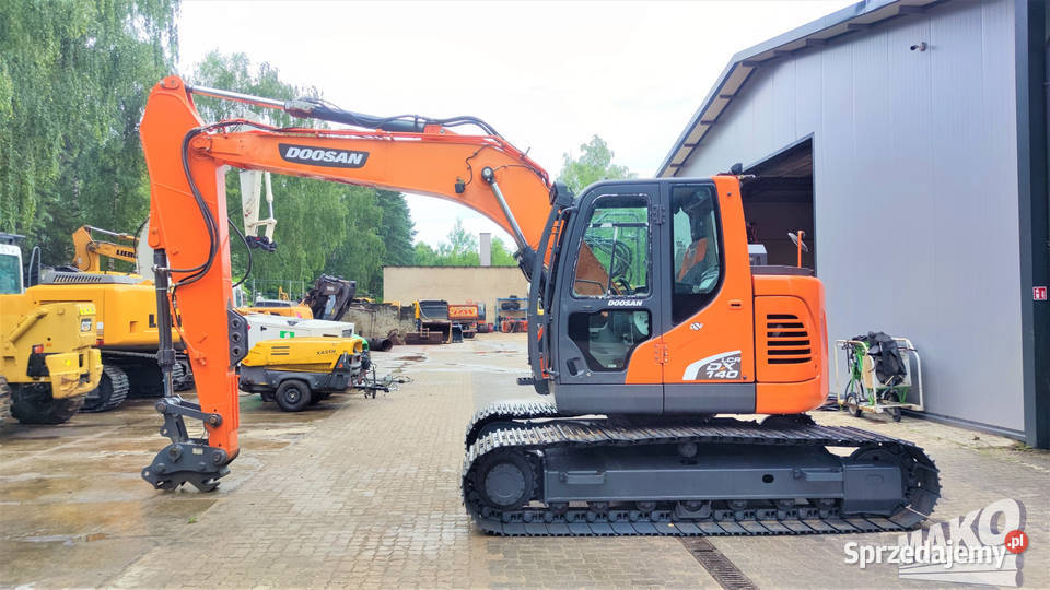 Koparka gąsienicowa Doosan DX140 LCR5 2018r świętokrzyskie