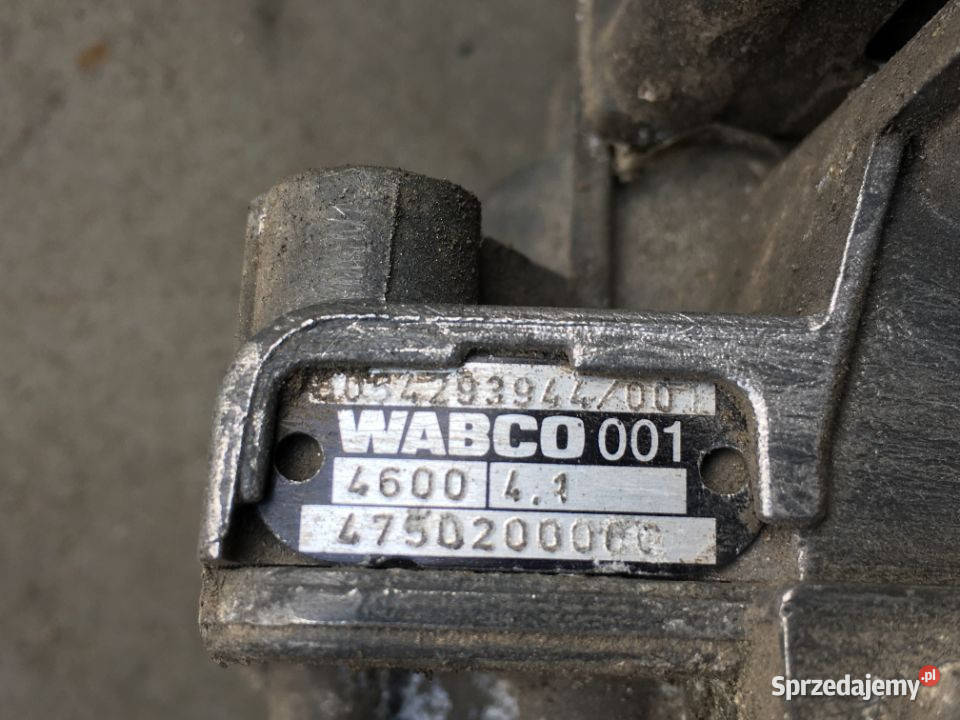 Zawór Wabco 0054293944 4750200000 Actros Axor Maszewo