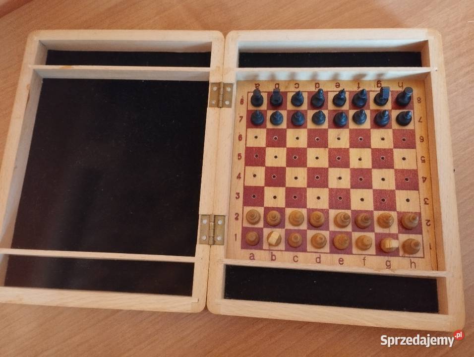 Drewniane szachy sprzedam