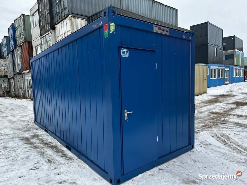KONTENER BIUROWY SOCJALNY CONTAINEX 256 NOWY Wrocław
