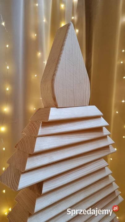 Choinka drewniana ekologiczna naturalne drzewko Kalety