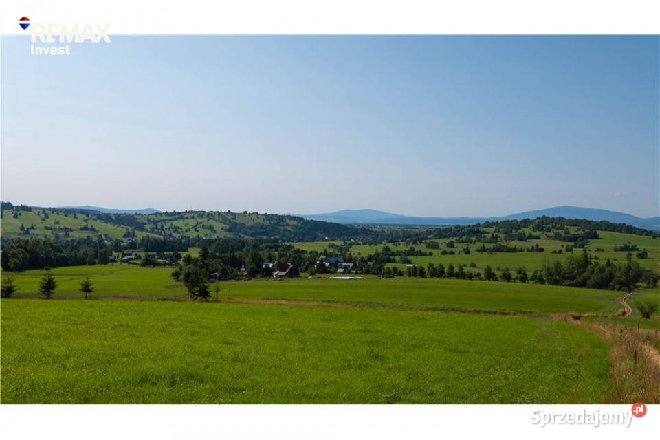 Spokojna działka z pięknym widokiem na Tatry polna Dzianisz
