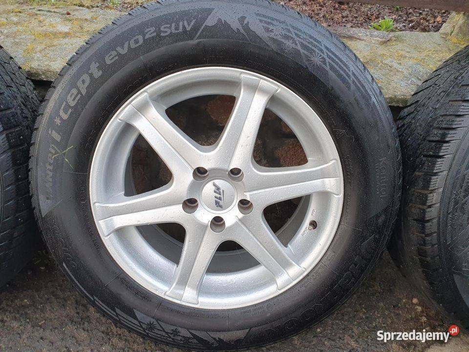 Felgi Aluminiowe PLW 8Jx17 ET35 5x112 opony wielkopolskie Słowikowo sprzedam