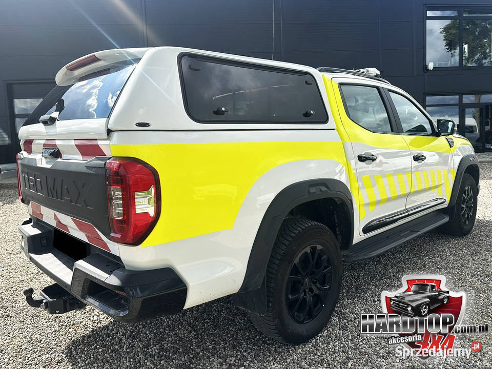 Zabudowa MAXUS Hardtop paki szyby podnoszone