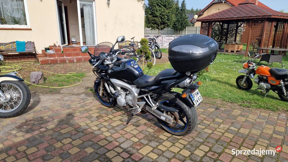 Yamaha Fazer 600 xenon stan super z kufrem 2007r serwisowany w ASO Gorzów Wielkopolski