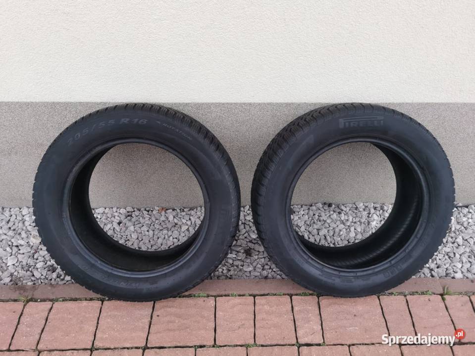 2 Sztuki Opon 20555 R16 Pirelli SNOWCONTROL Dziecinów