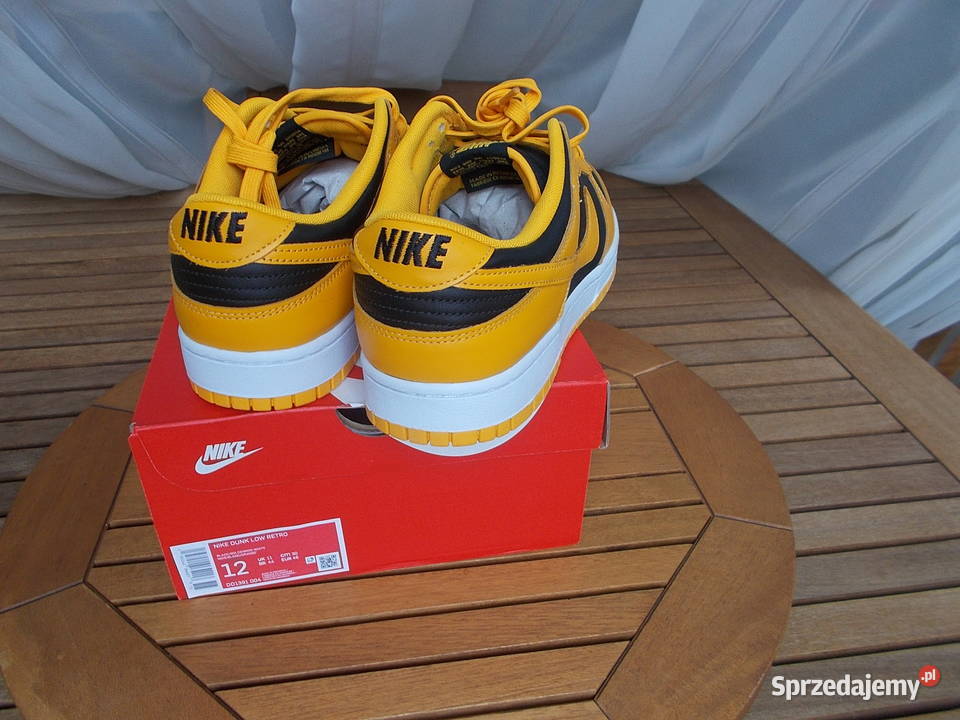r 46US12 Nike Dunk Low Championship Goldenrod Poznań