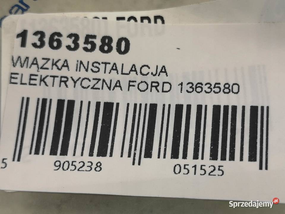 WIĄZKA INSTALACJA PRZEWODÓW FORD MONDEO III 0007 osobowe lubelskie