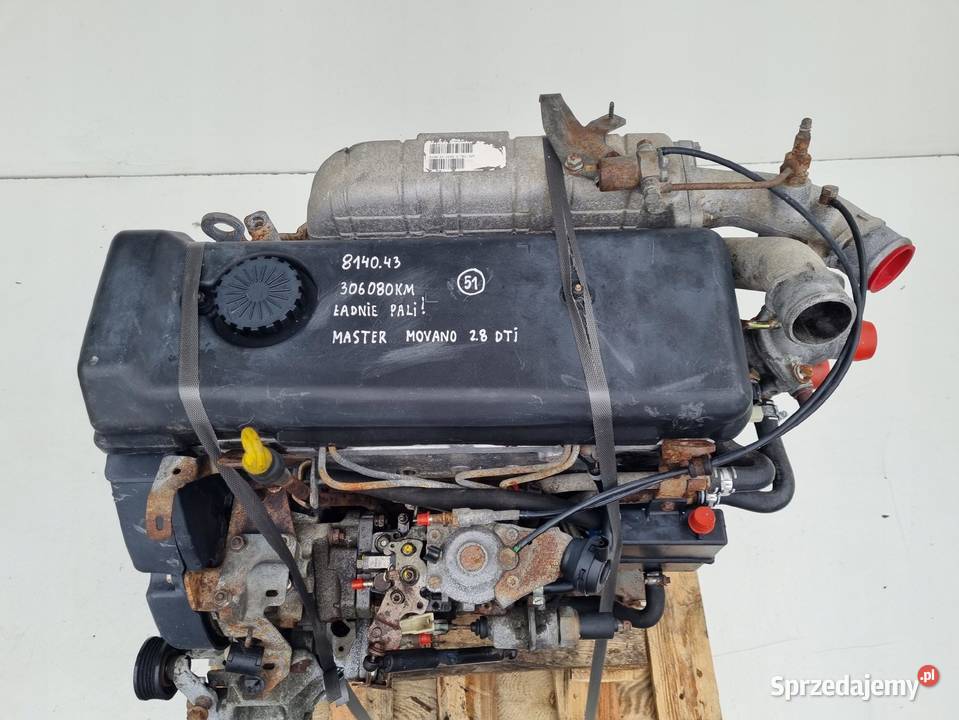 SILNIK KOMPLET Fiat Ducato 28 JTD HDI Janów