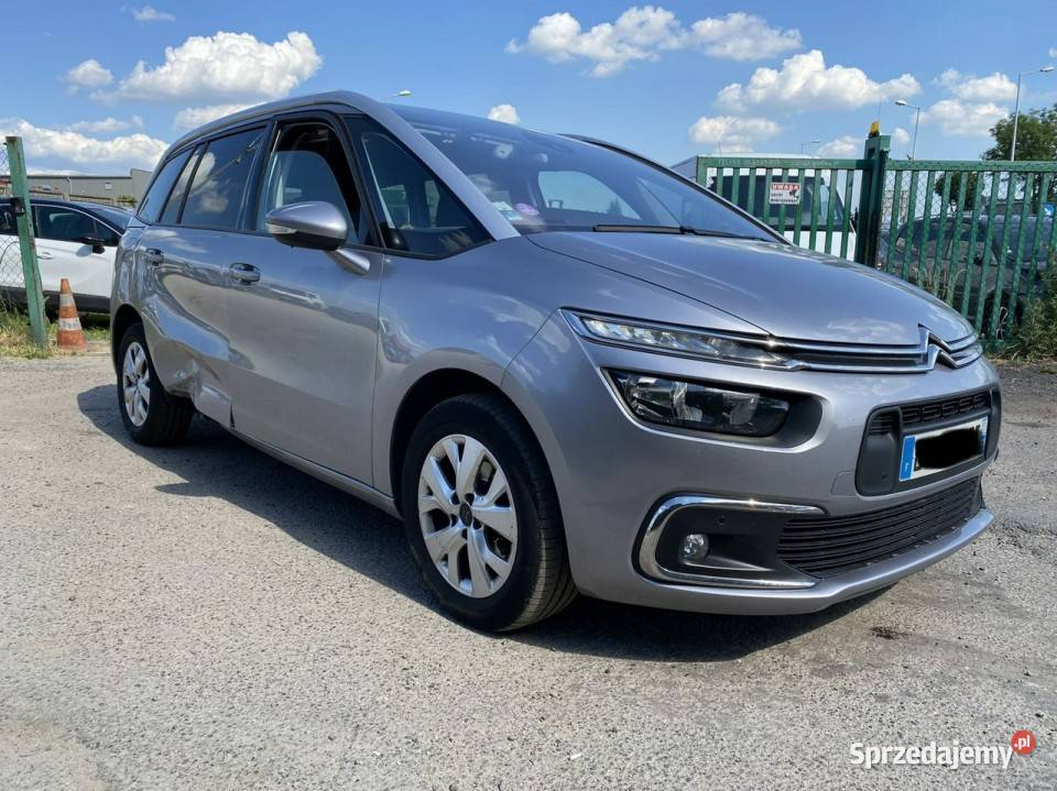 Citroen C4 Grand Picasso 2018r benzyna niski manualna C4 Grand Picasso Pleszew