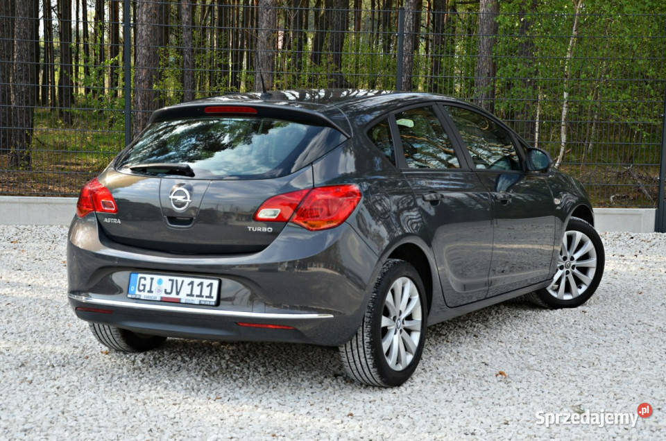 Opel Astra 14T 140 Opłacona Super Stan J mazowieckie Ostrów Mazowiecka sprzedam