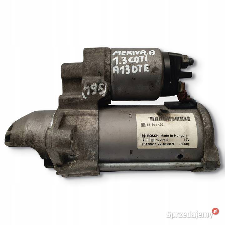 ROZRUSZNIK Opel Meriva B 13 CDTI A13DTE GM osobowe