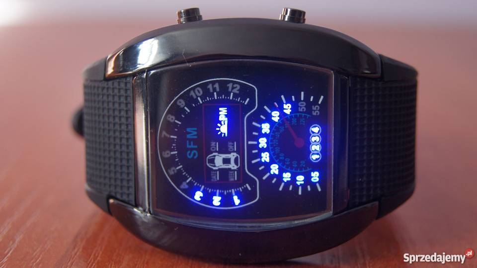 Zegarek LED deska rozdzielcza FORMUŁA 1 Jelenia Góra