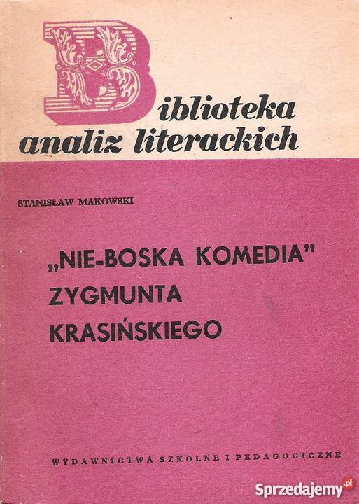 " Nie-Boska Komedia" Z. Krasińskiego - S. Makowski.