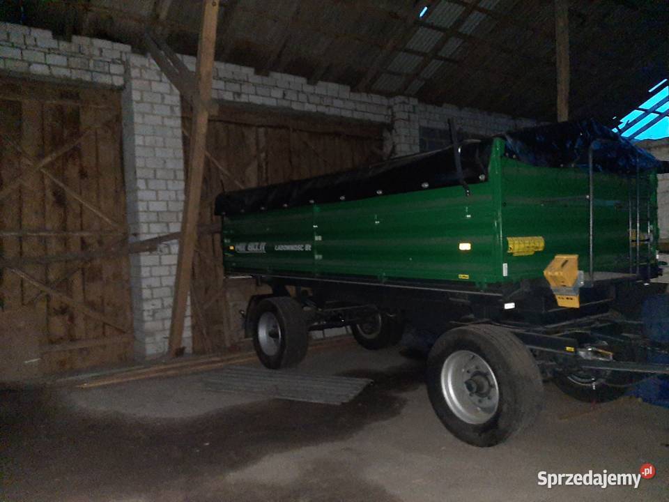Przyczepa HW 8011 3 stronny wywrot Ładowność 810 Ifa Przyczepy rolnicze Aleksandrów Łódzki