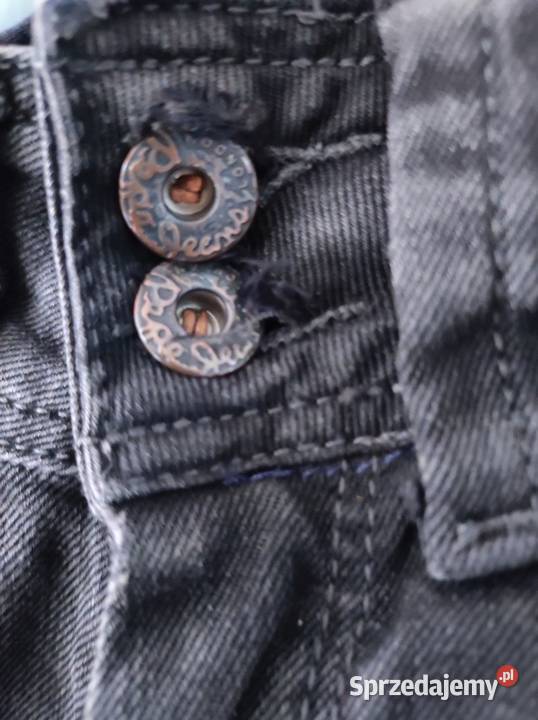Pepe Jeans London spodnie dżinsowe motocyklówki Kielce