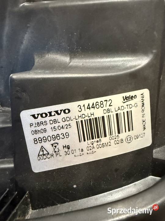 Lampa Volvo Xc 90 bixenon Lampy przednie Rumia