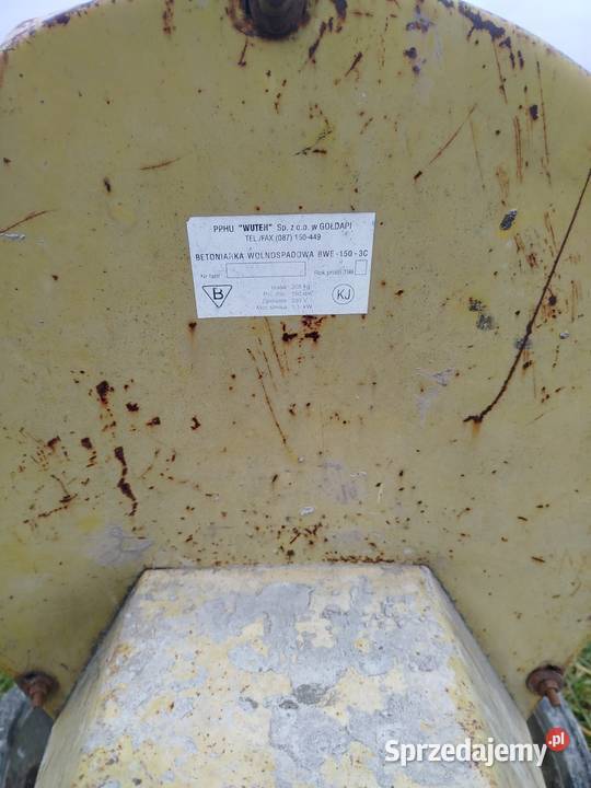 Betoniarka Agro Wikt Grajewo sprzedam