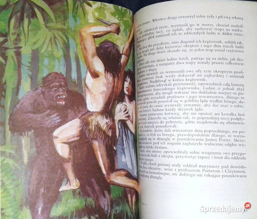 Dziecię dżungli Tom 1 Edgar Rice Burroughs Chełm