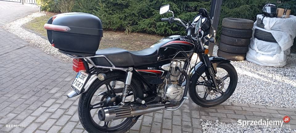 Zadbany Motor motocykl Router RM 125 na Motoryzacja kujawsko-pomorskie Wałdowo Szlacheckie