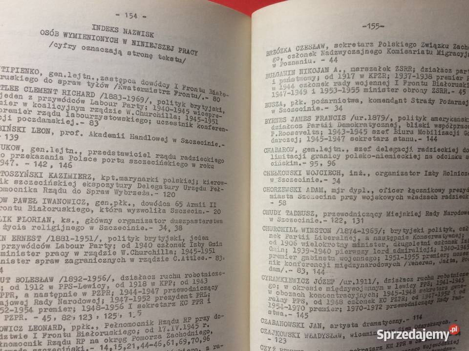 3203 Tworzenie Się Władzy Polskiej W Szczecinie zachodniopomorskie Szczecin sprzedam