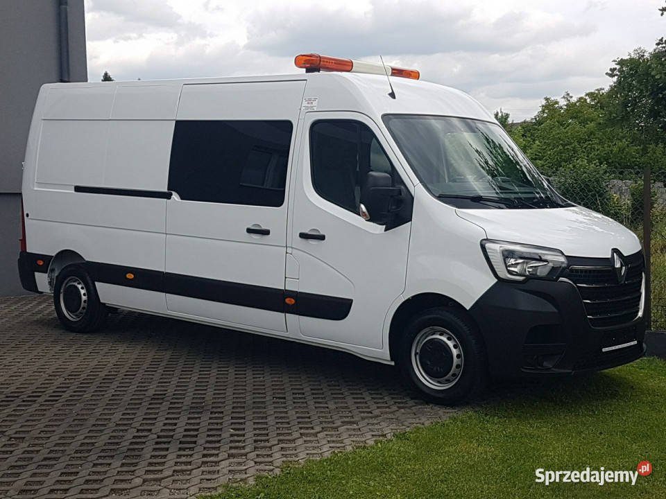 Renault Master 7 OSÓb L3H2 BRYGADÓWKA DŁUGI Poręba