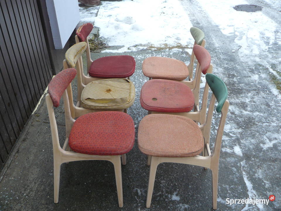 Stare krzesła projR Hałas Antyki, Sztuka, Kolekcje małopolskie Nowy Sącz